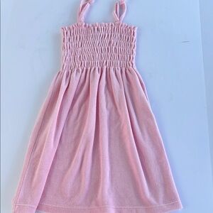 Moda International Pink Smocked Sundress Sleeveless